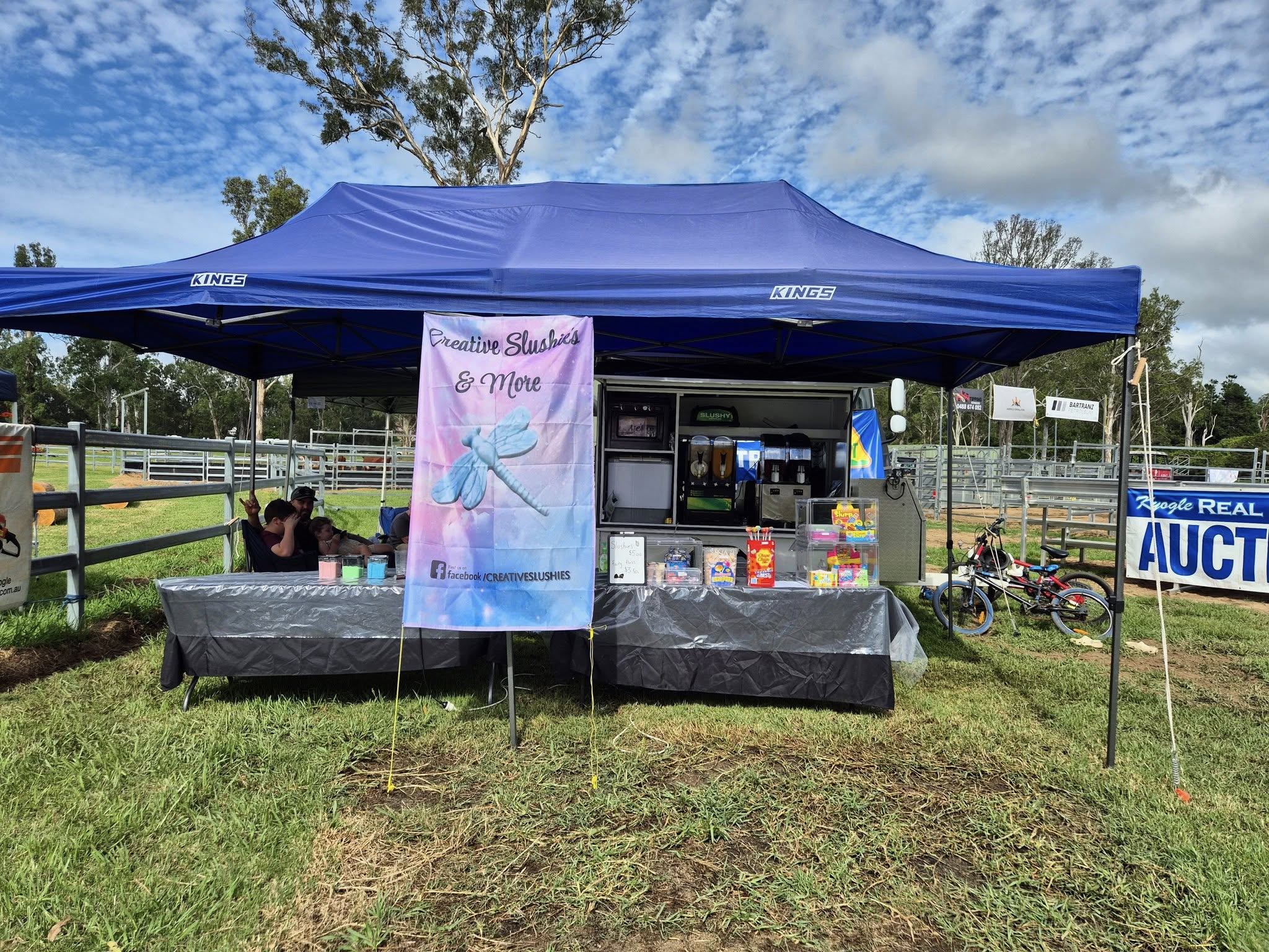 Creative Slushies market stall